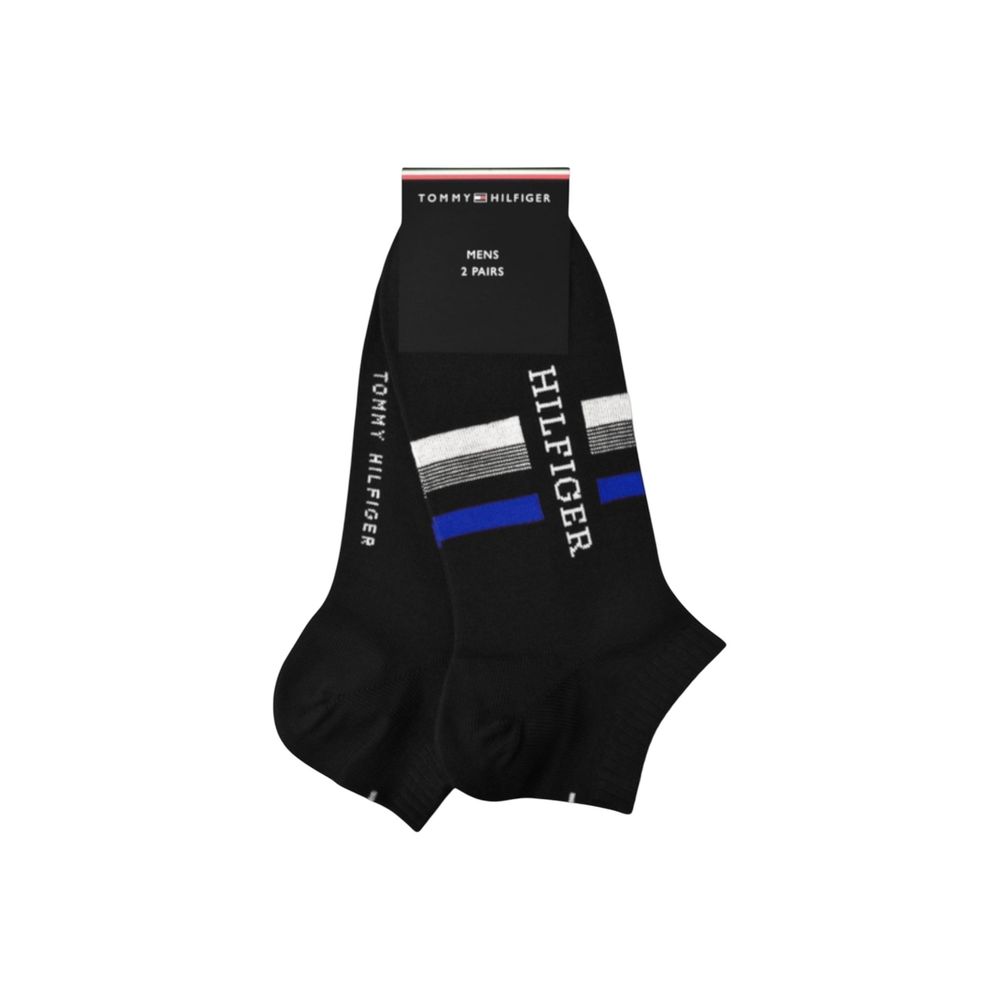 Tommy Hilfiger Schwarze Baumwollsocke
