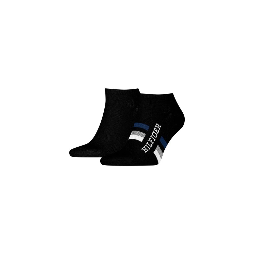 Tommy Hilfiger Schwarze Baumwollsocke