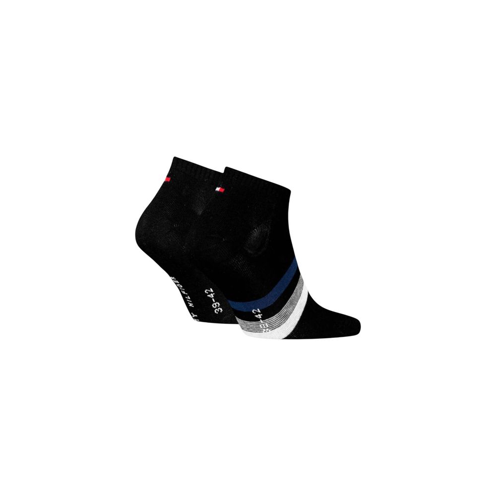 Tommy Hilfiger Schwarze Baumwollsocke