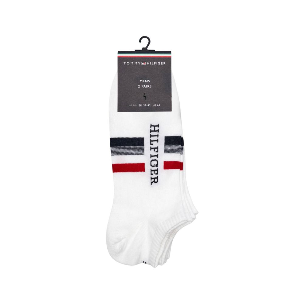 Tommy Hilfiger Weiße Baumwollsocke