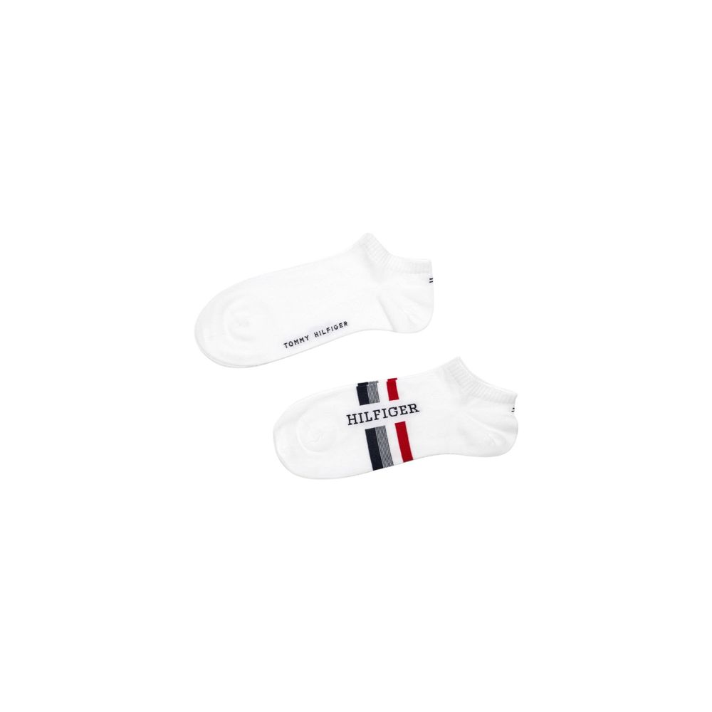 Tommy Hilfiger Weiße Baumwollsocke