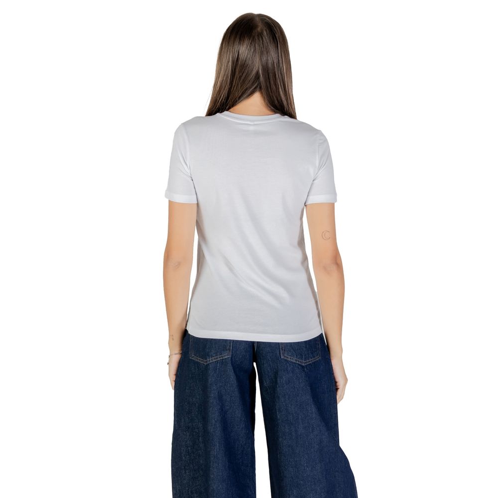 Only Bicolor T-Shirt aus Baumwolle