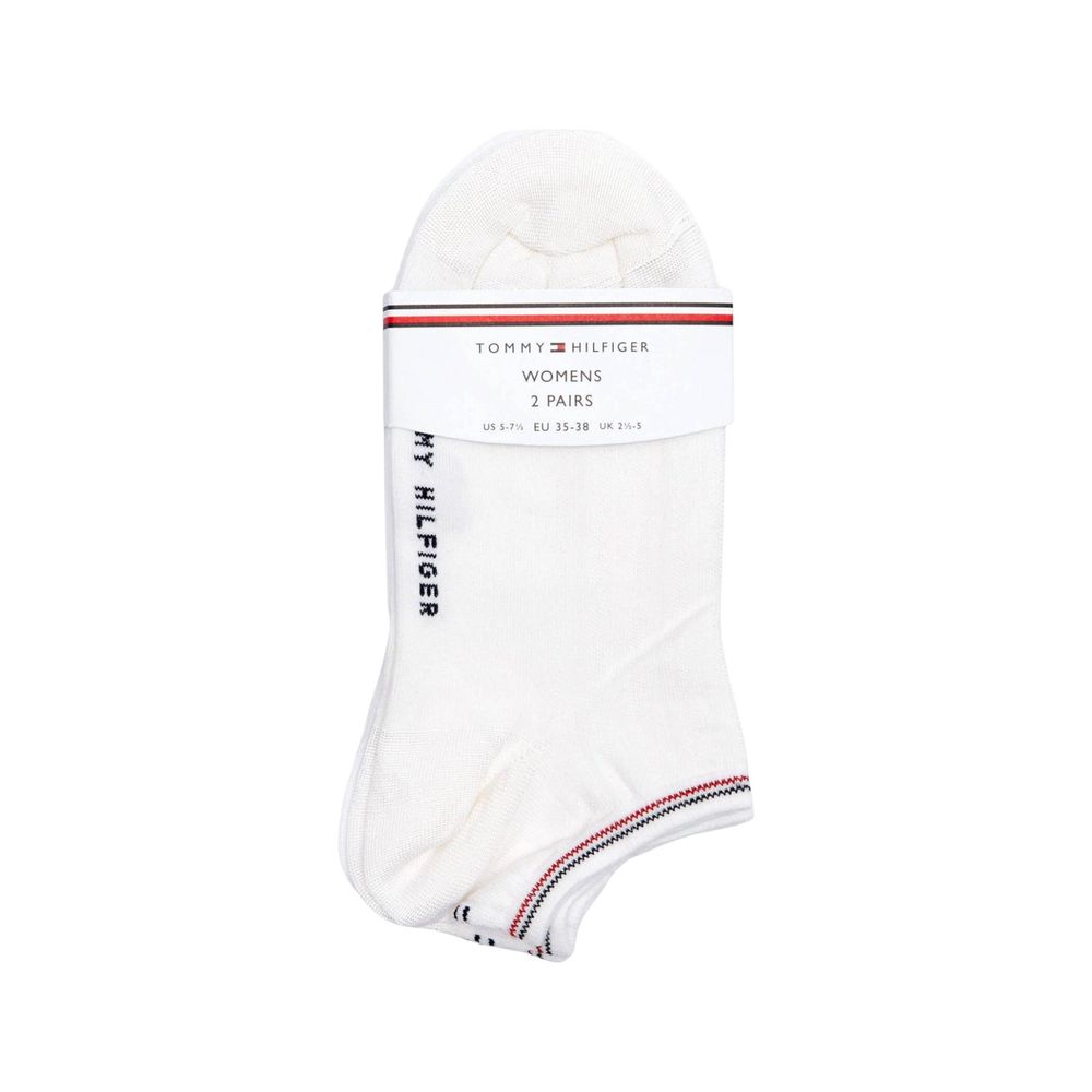 Tommy Hilfiger Weiße Baumwollsocke