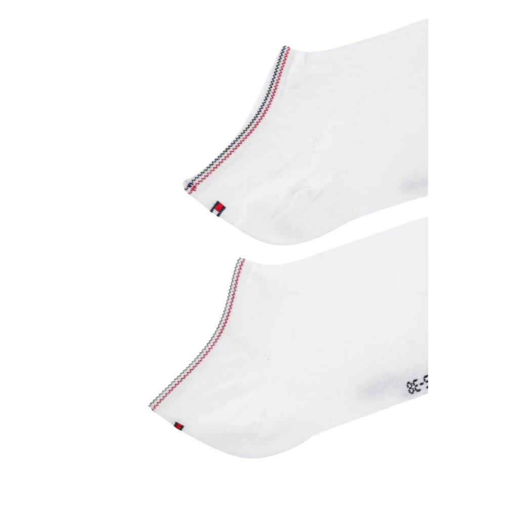 Tommy Hilfiger Weiße Baumwollsocke