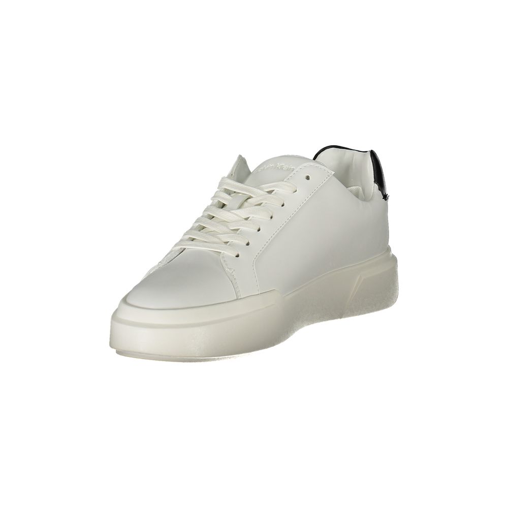 Calvin Klein Weißes Leder Damen Sneaker