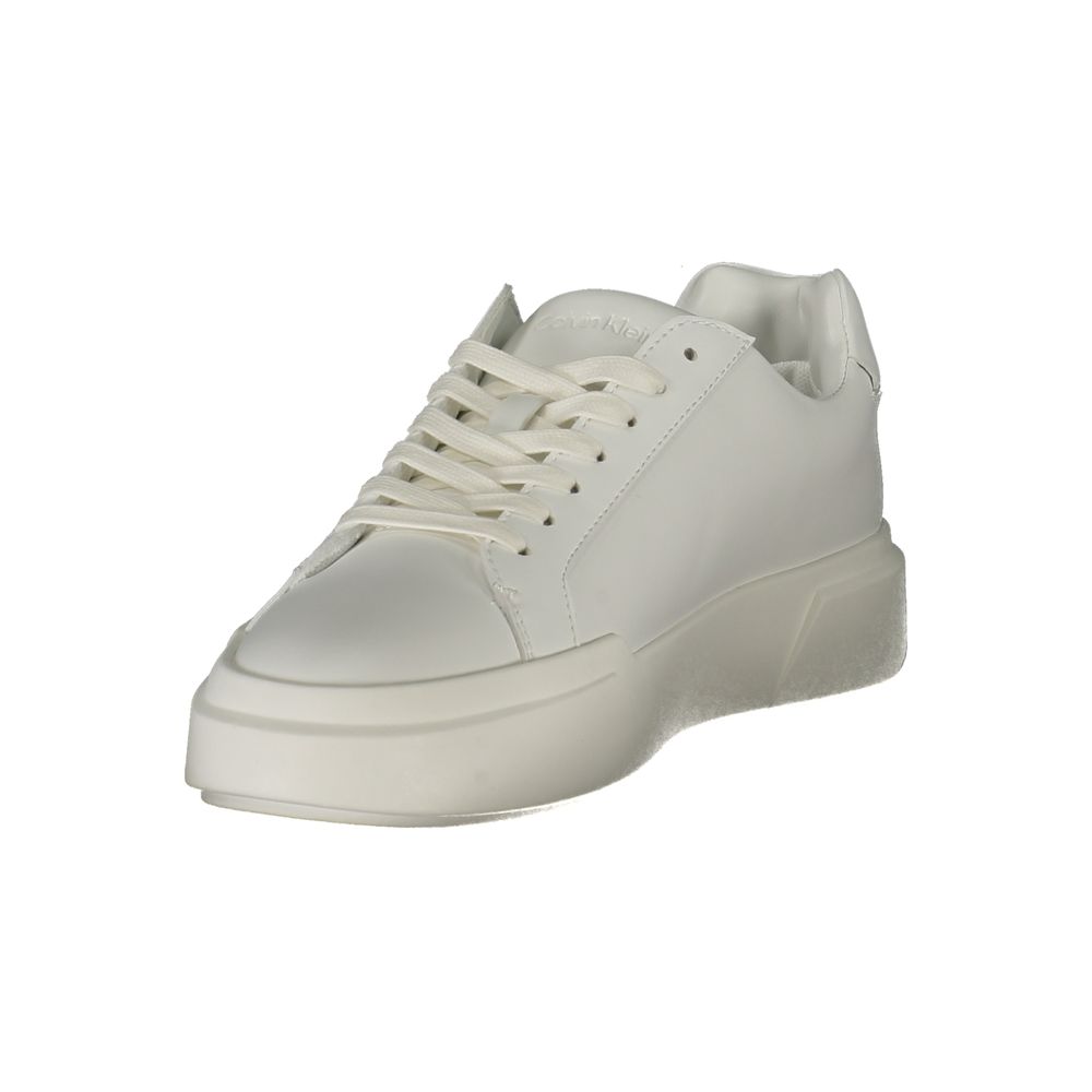 Calvin Klein Weißes Leder Damen Sneaker