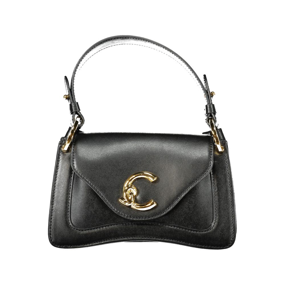 Coccinelle Schwarzes Leder Frauen Handtasche