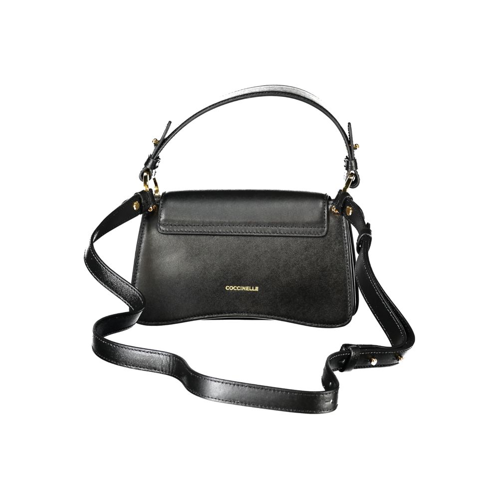 Coccinelle Schwarzes Leder Frauen Handtasche