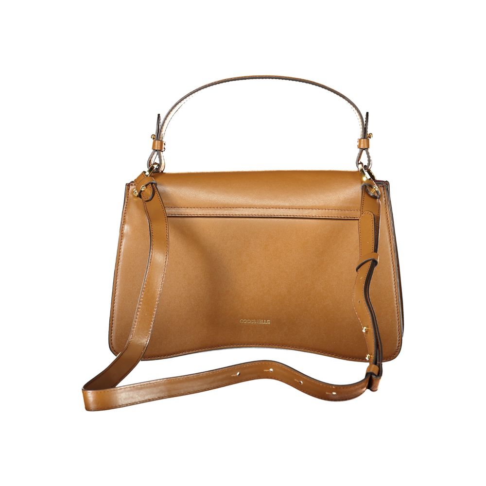 Coccinelle Braunes Leder Frauen Handtasche