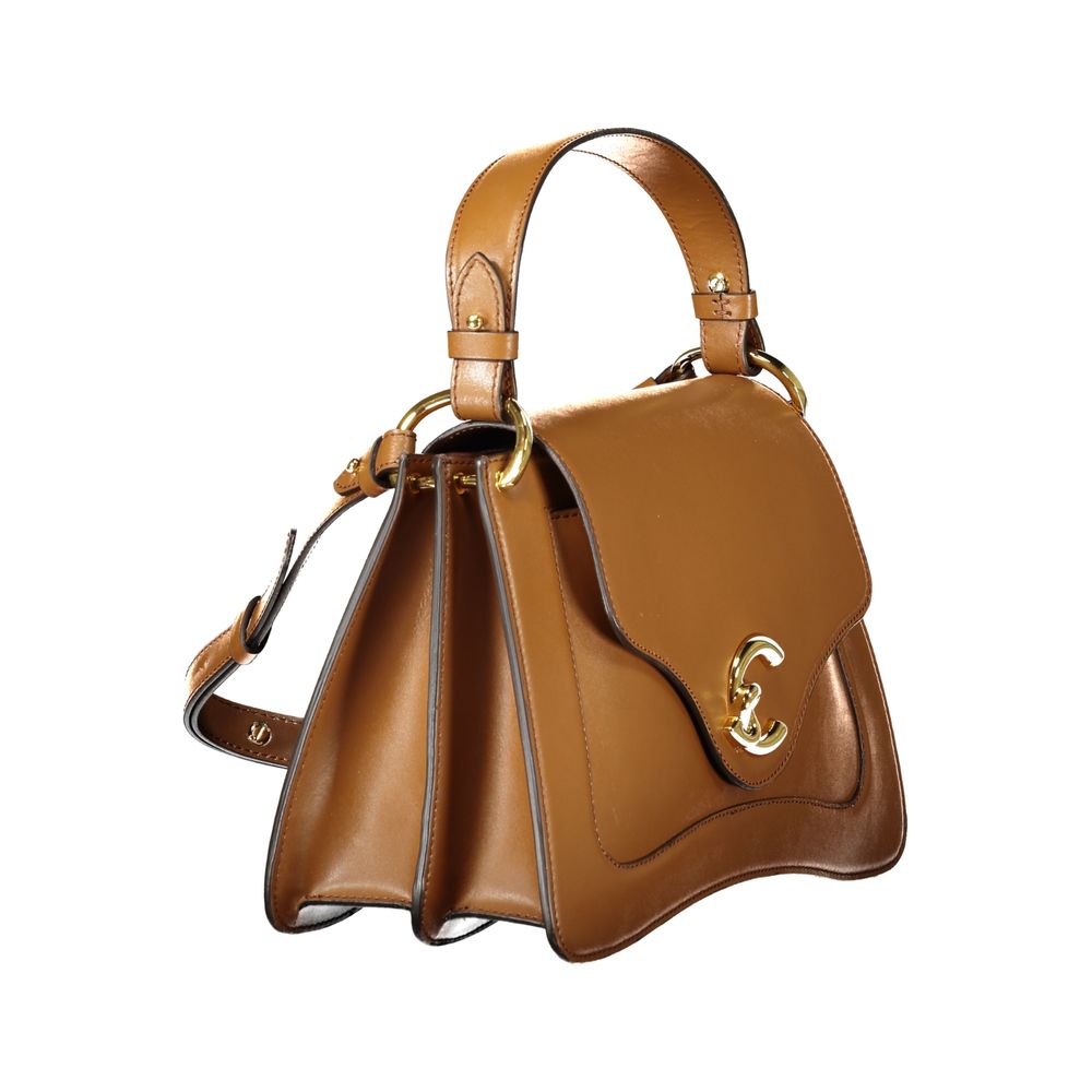 Coccinelle Braunes Leder Frauen Handtasche