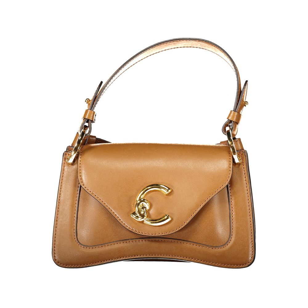 Coccinelle Braunes Leder Frauen Handtasche