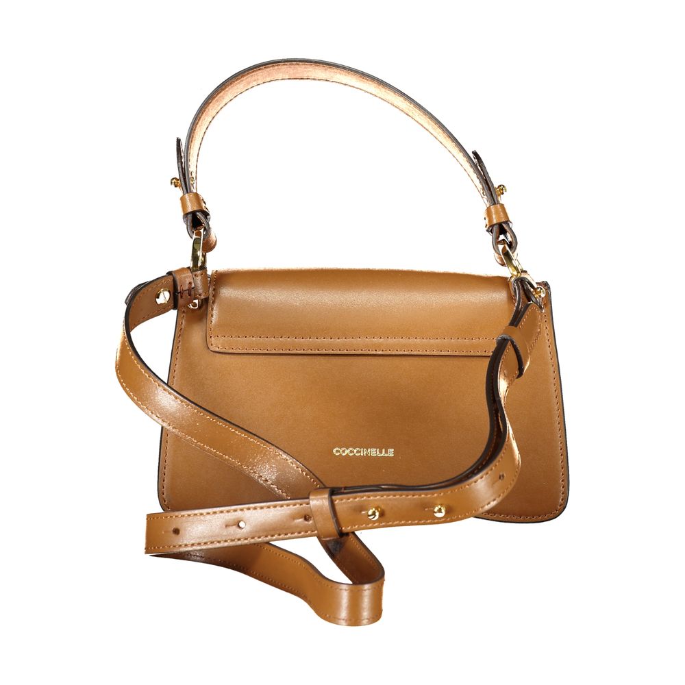 Coccinelle Braunes Leder Frauen Handtasche