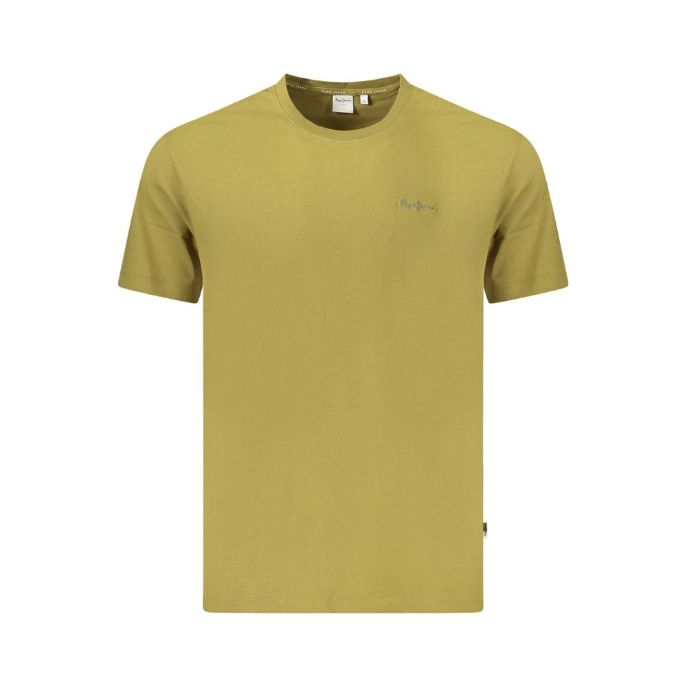 Pepe Jeans Grünes Baumwolle Männer T-Shirt