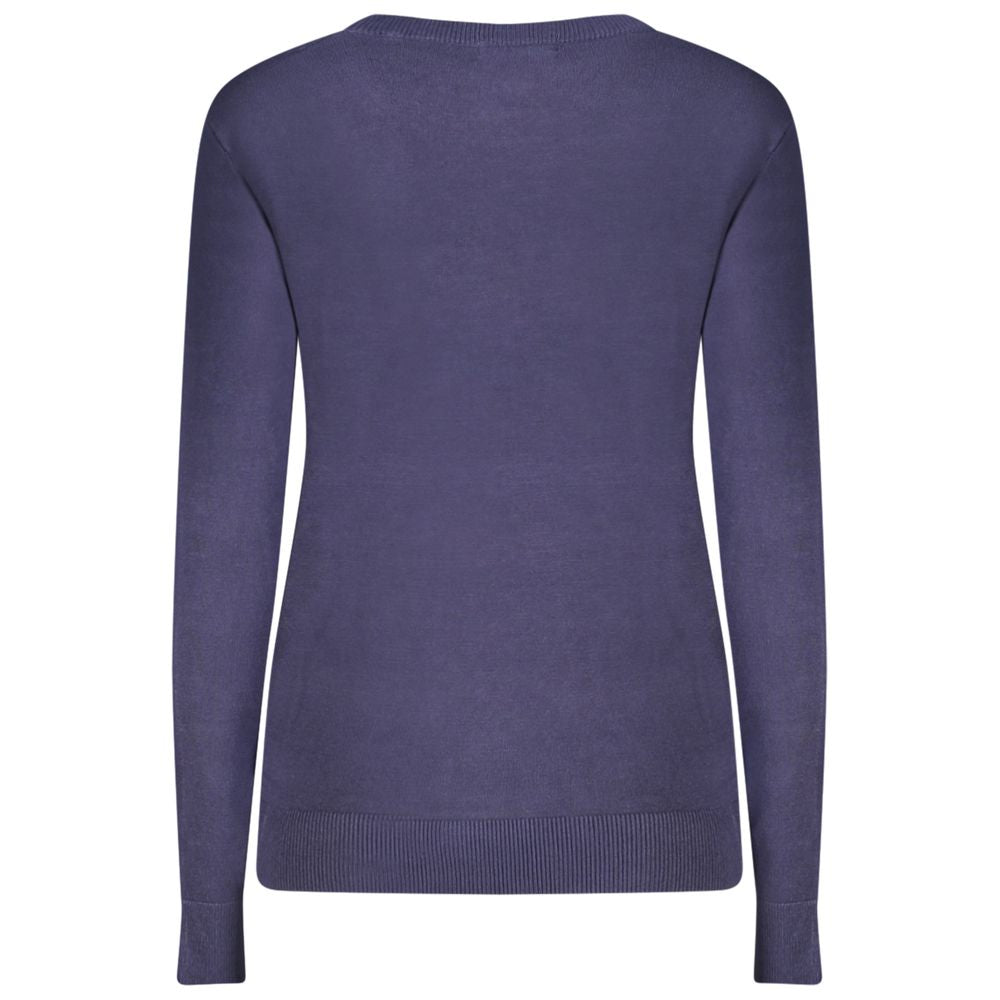 Guess Jeans Blauer Viskose Pullover für Frauen