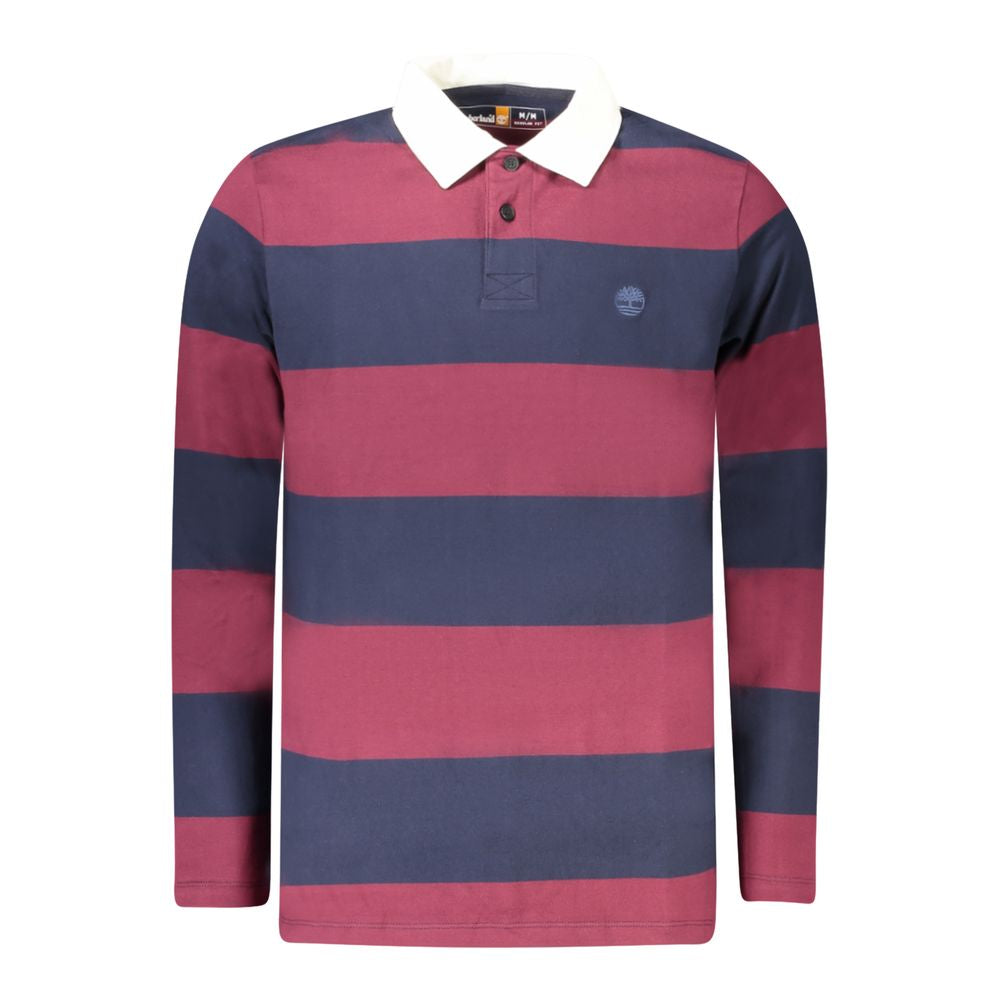 Timberland Rotes Baumwoll-Poloshirt für Männer