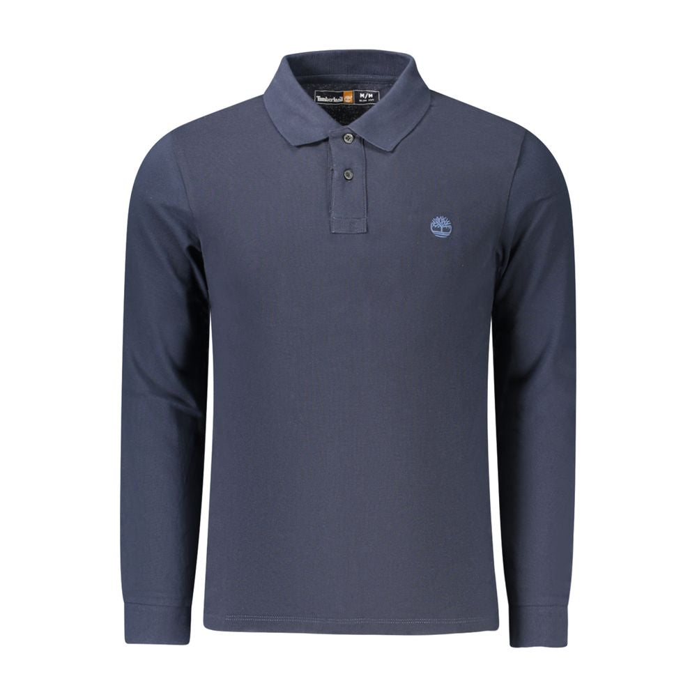 Timberland Blaues Baumwoll-Poloshirt für Männer