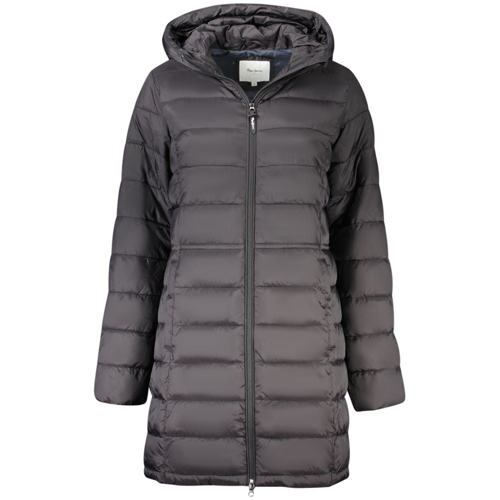 Pepe Jeans Schwarze Polyamid Damenjacke