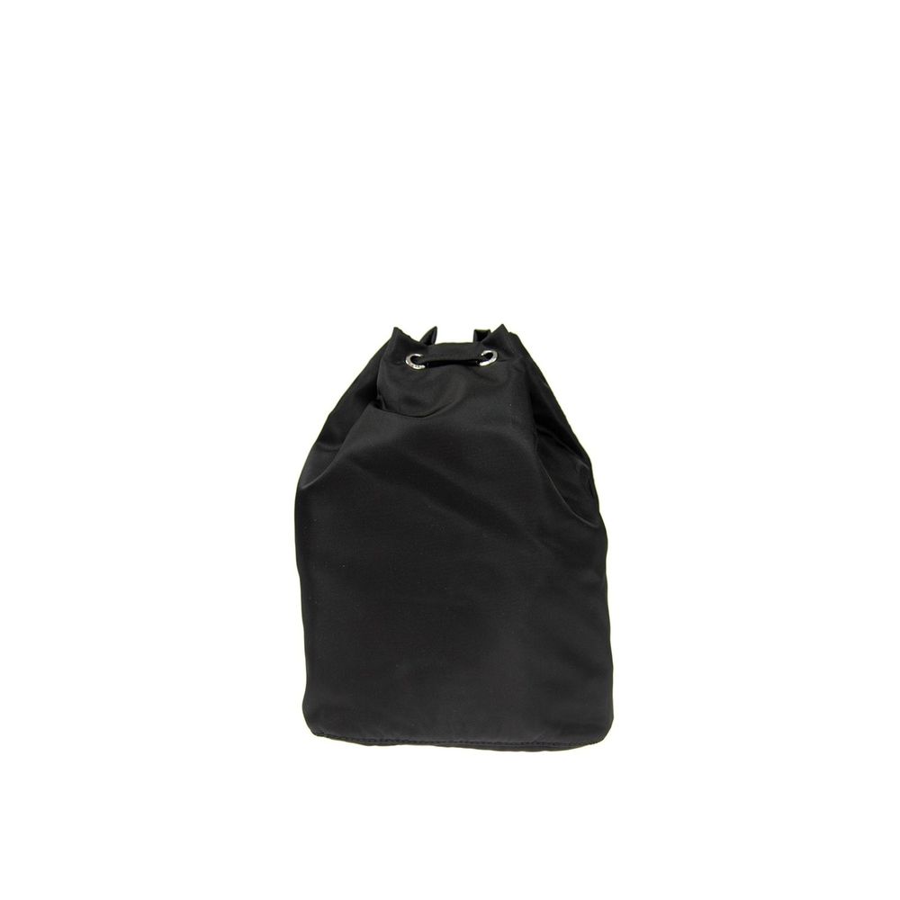 Prada Kordelzugtasche aus Nylon und Leder