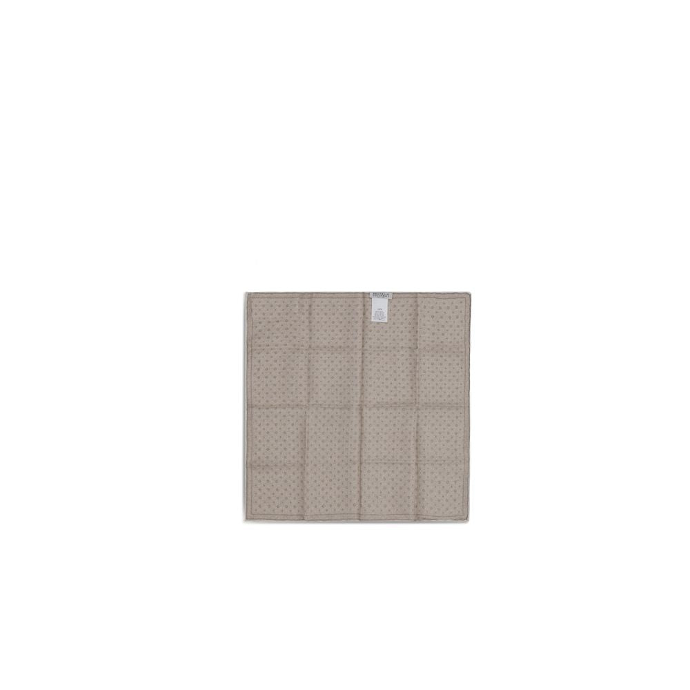 Brunello Cucinelli Polka Dot Einstecktuch aus Seide
