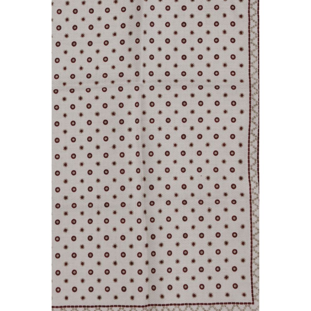 Brunello Cucinelli Polka Dot Einstecktuch aus Seide