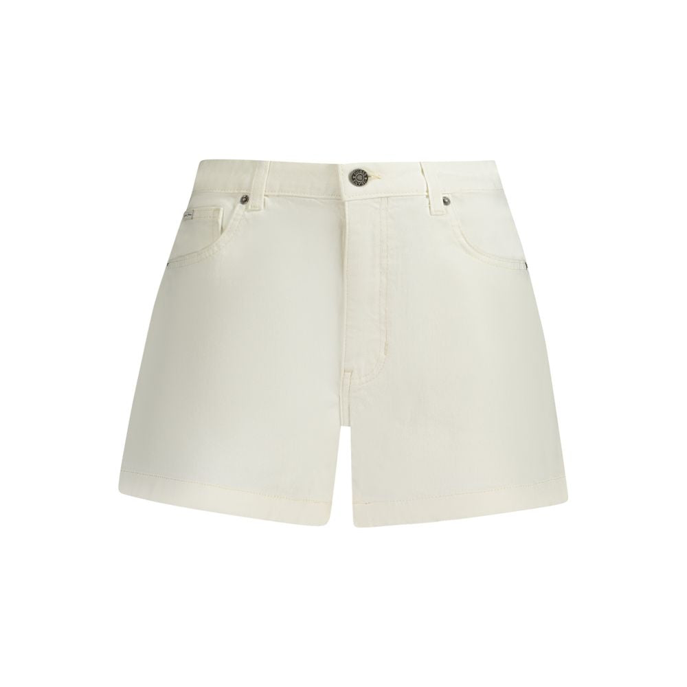Guess Jeans Weiße Baumwollshorts