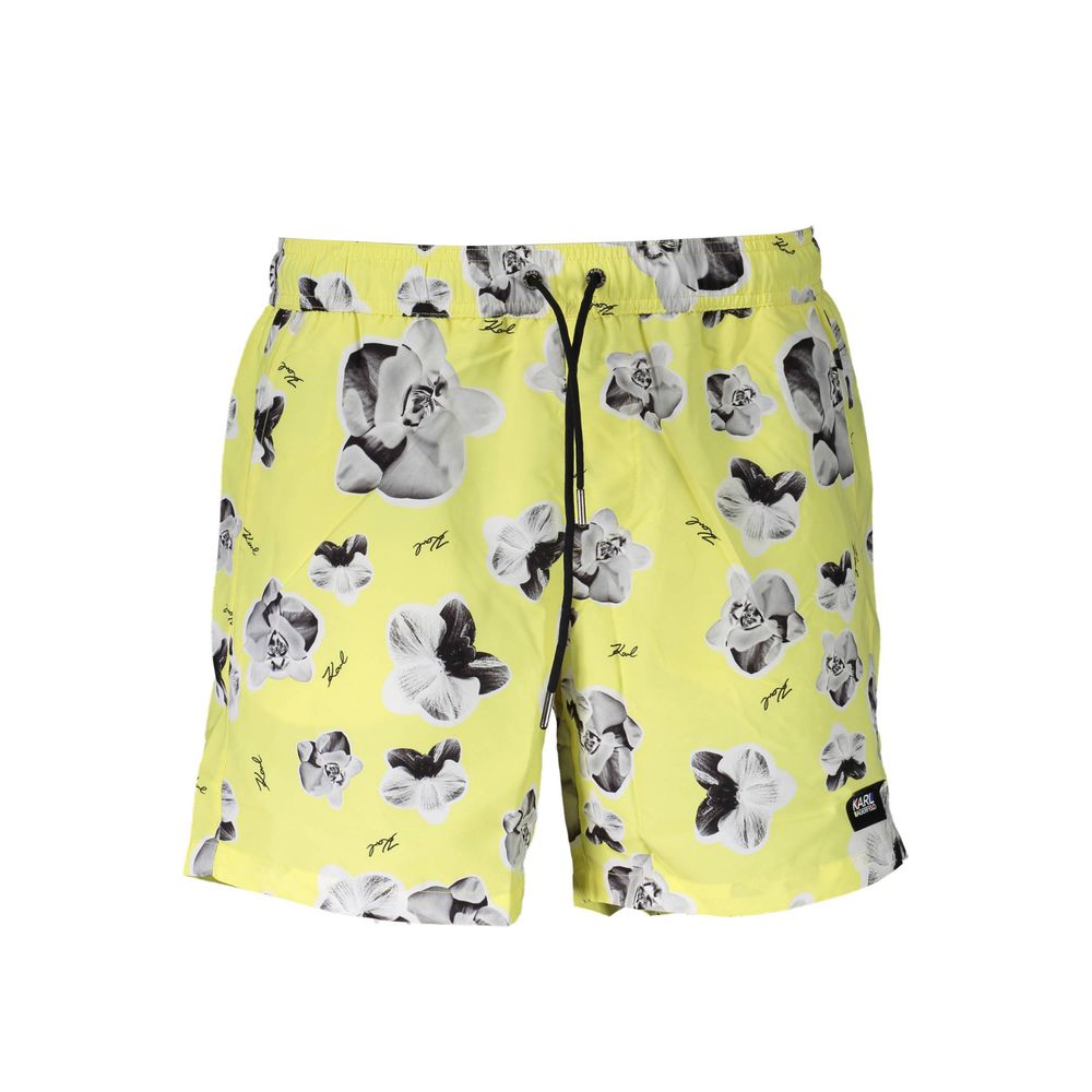 Karl Lagerfeld Gelbe Polyester-Badebekleidung