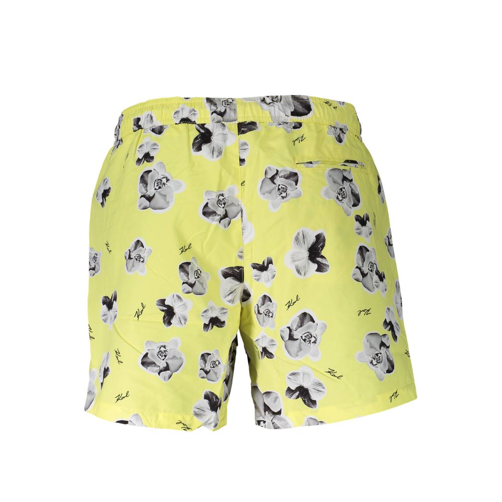 Karl Lagerfeld Gelbe Polyester-Badebekleidung