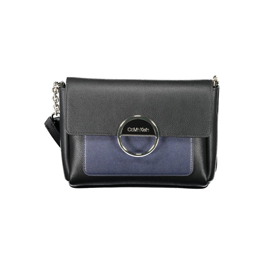 Calvin Klein Schwarze Polyethylen-Umhängetasche