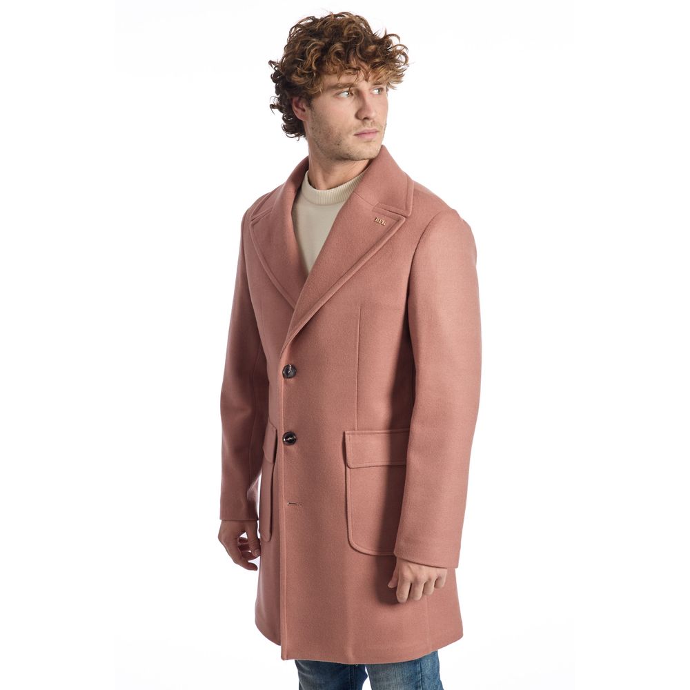 Roberto Pepe Luxury Bunt gestreifte Wolljacke für Herren