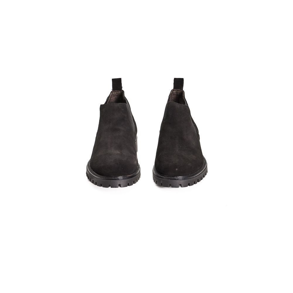 Roberto Pepe Luxury Schwarzer Kalbsleder Herrenstiefel