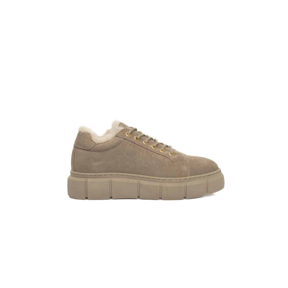 Cerruti 1881 Beige Kalbslederschuh