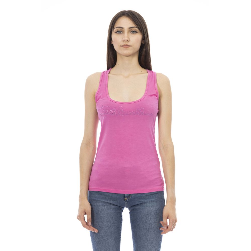 Just Cavalli Multicolor Viskose Tank Top