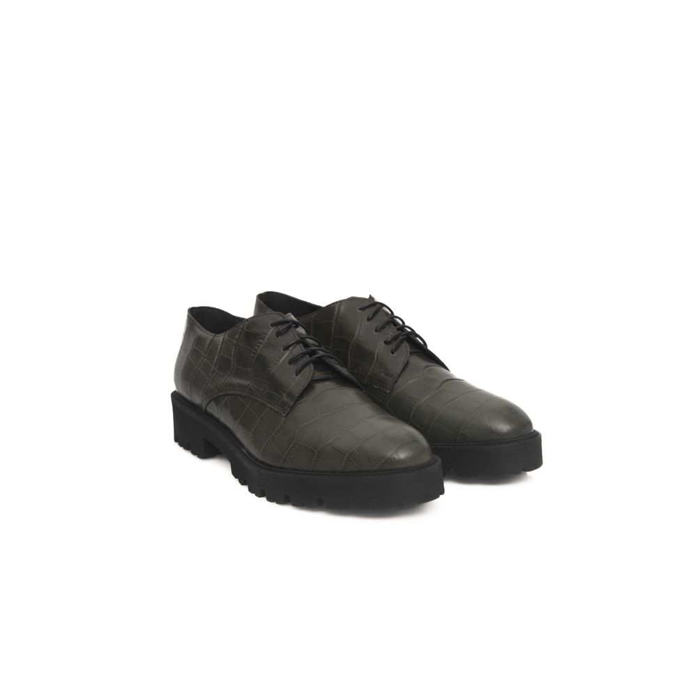 Cerruti 1881 Grünes Rindsleder Loafer