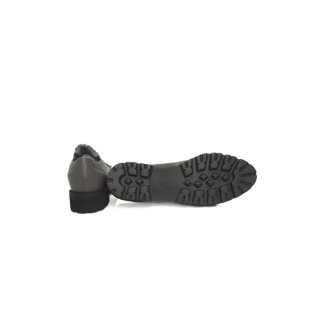 Cerruti 1881 Loafer aus grauem Rindsleder