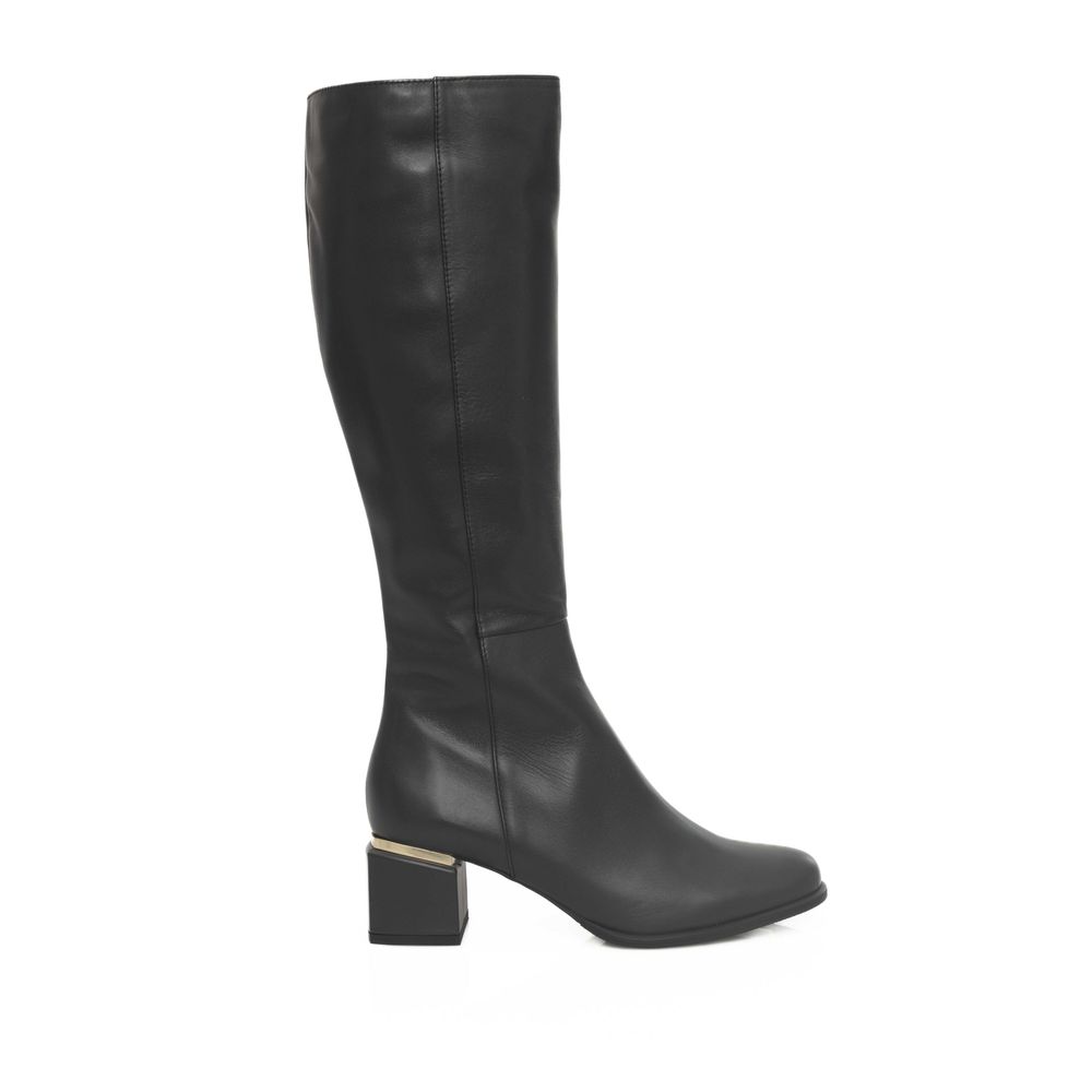 Cerruti 1881 Stiefel aus grauem Rindsleder
