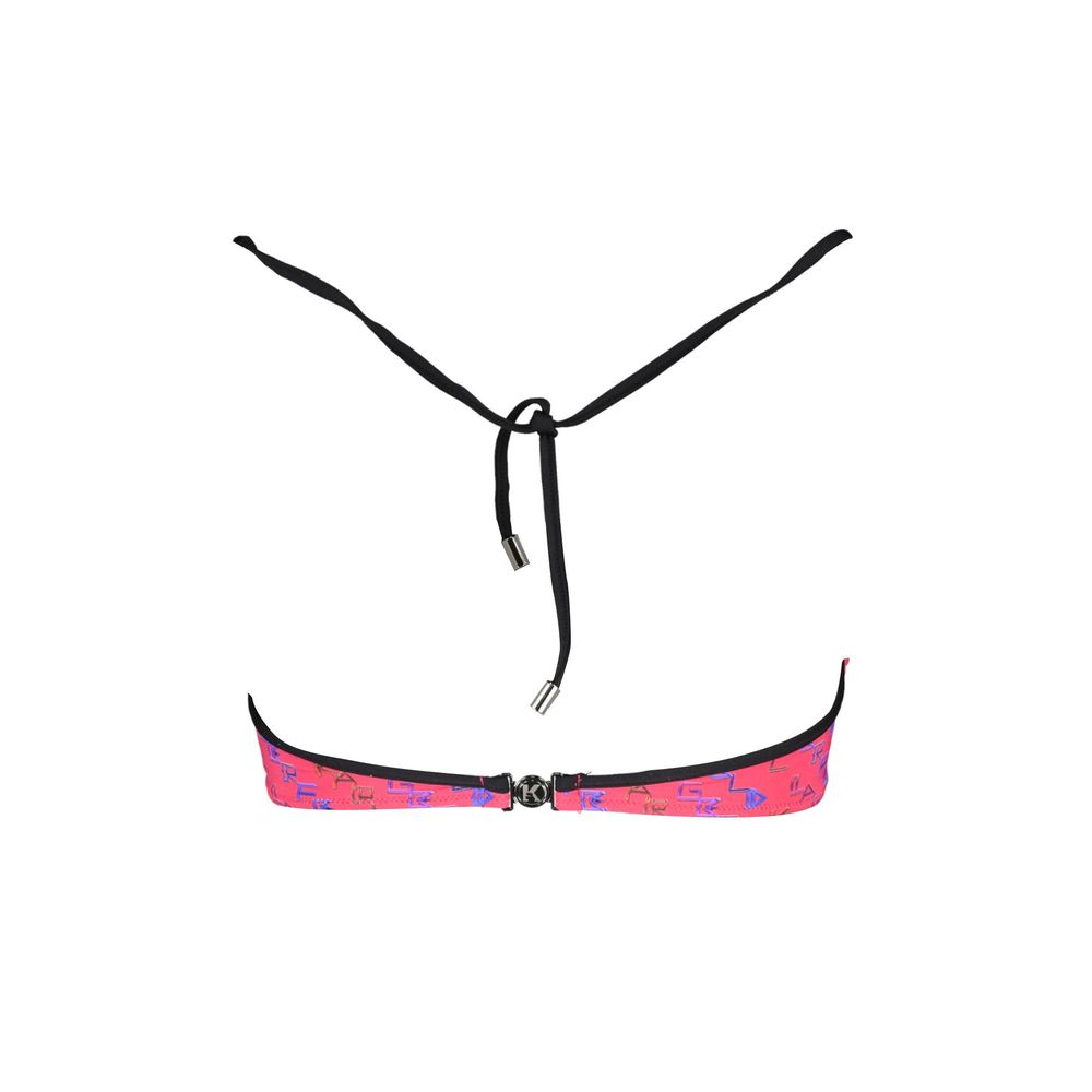 Karl Lagerfeld Rote Elastan-Badebekleidung