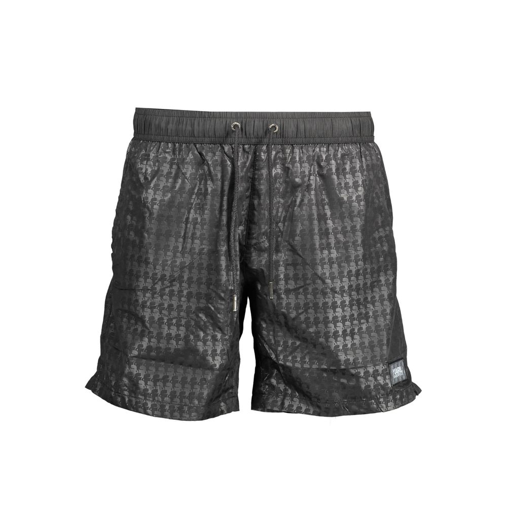 Karl Lagerfeld Schwarze Polyester-Badebekleidung