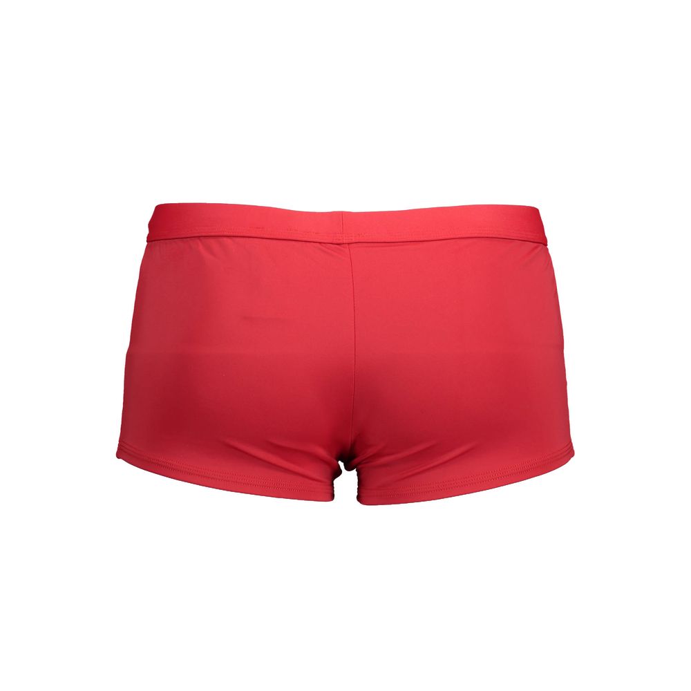Karl Lagerfeld Rote Elastan-Badebekleidung