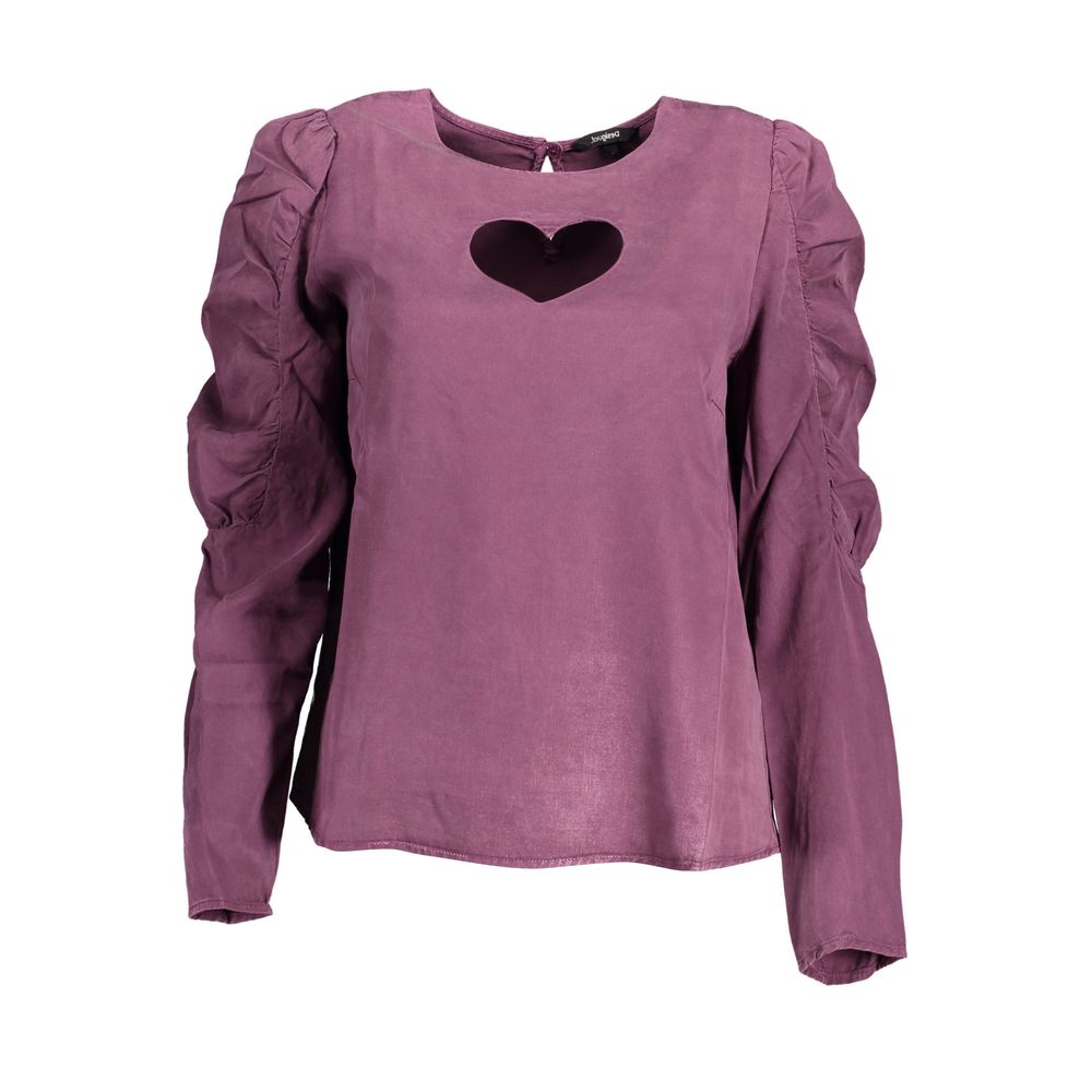 Desigual Lila Lyocell-Hemd