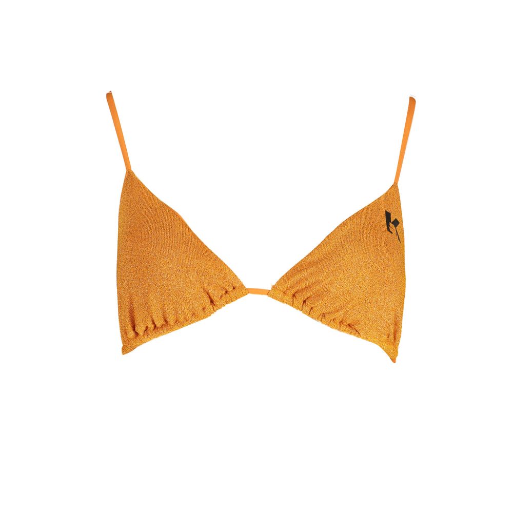 Karl Lagerfeld Orangefarbene Polyester-Badebekleidung