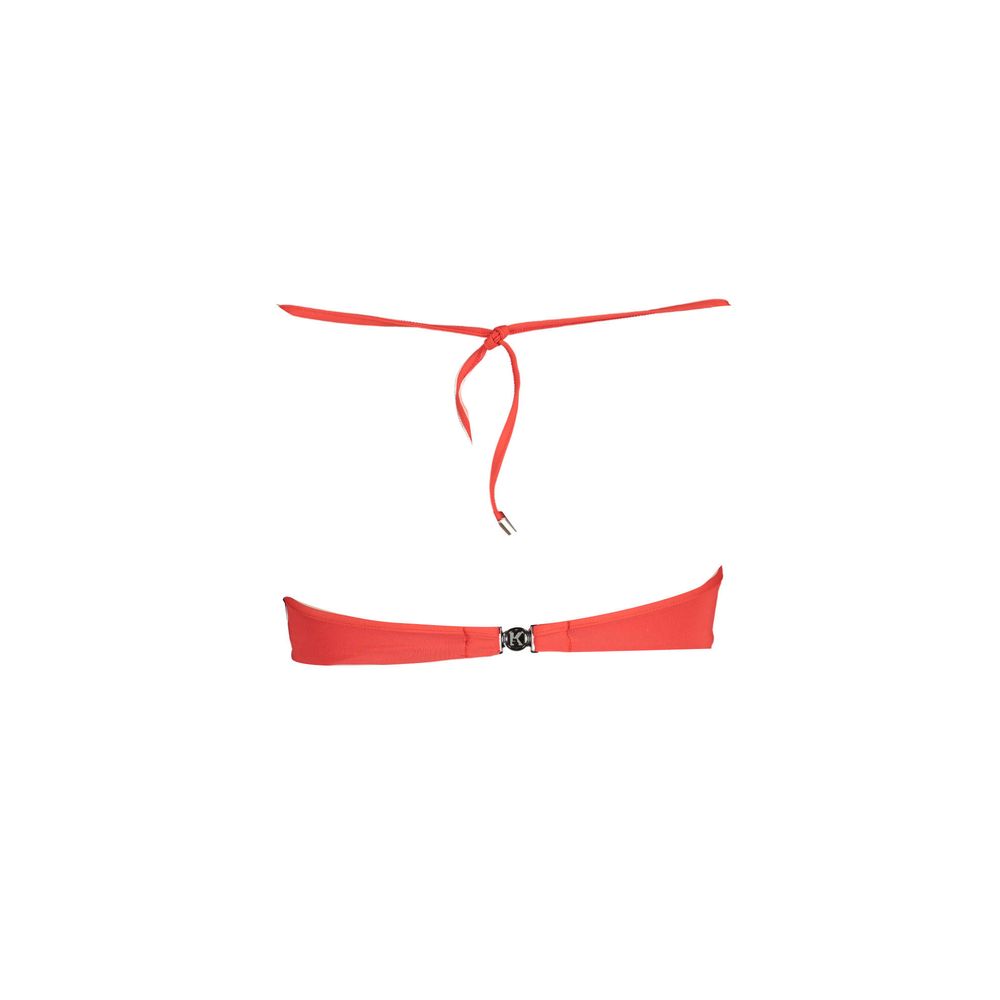 Karl Lagerfeld Rote Elastan-Badebekleidung