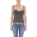 John Galliano Verde Elastan Women's Camisole