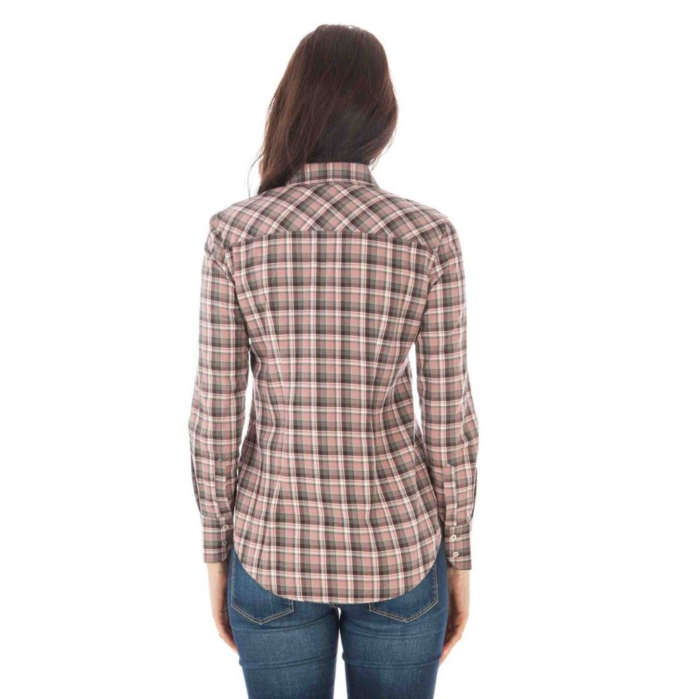 Fred Perry Rosa Baumwollhemd