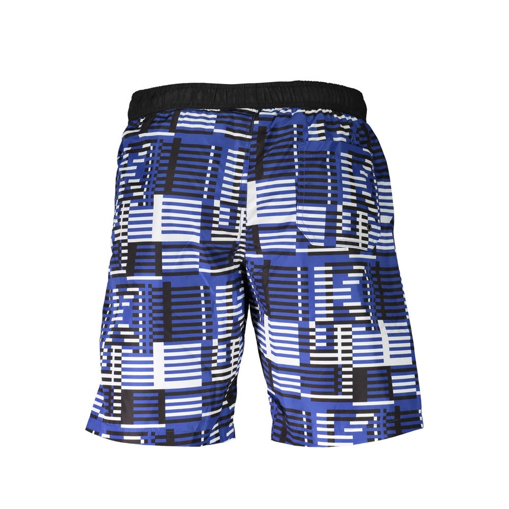 Karl Lagerfeld Blaue Polyester-Badebekleidung