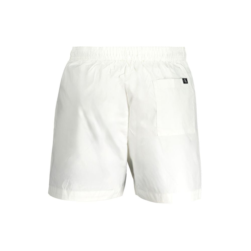 Calvin Klein Weiße Polyester-Badebekleidung