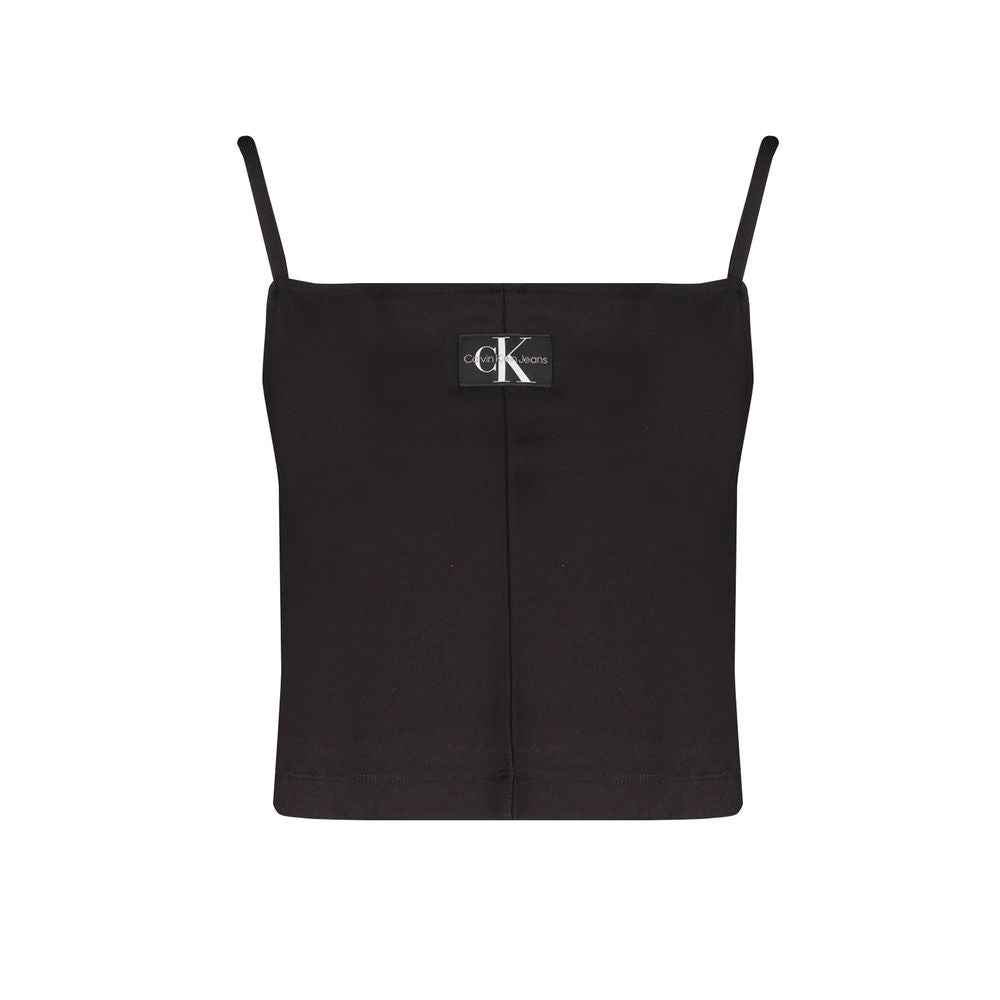 Calvin Klein Schwarzes Elastan-Shirt