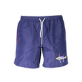 Karl Lagerfeld Blu Polyester Men Swim Boxer