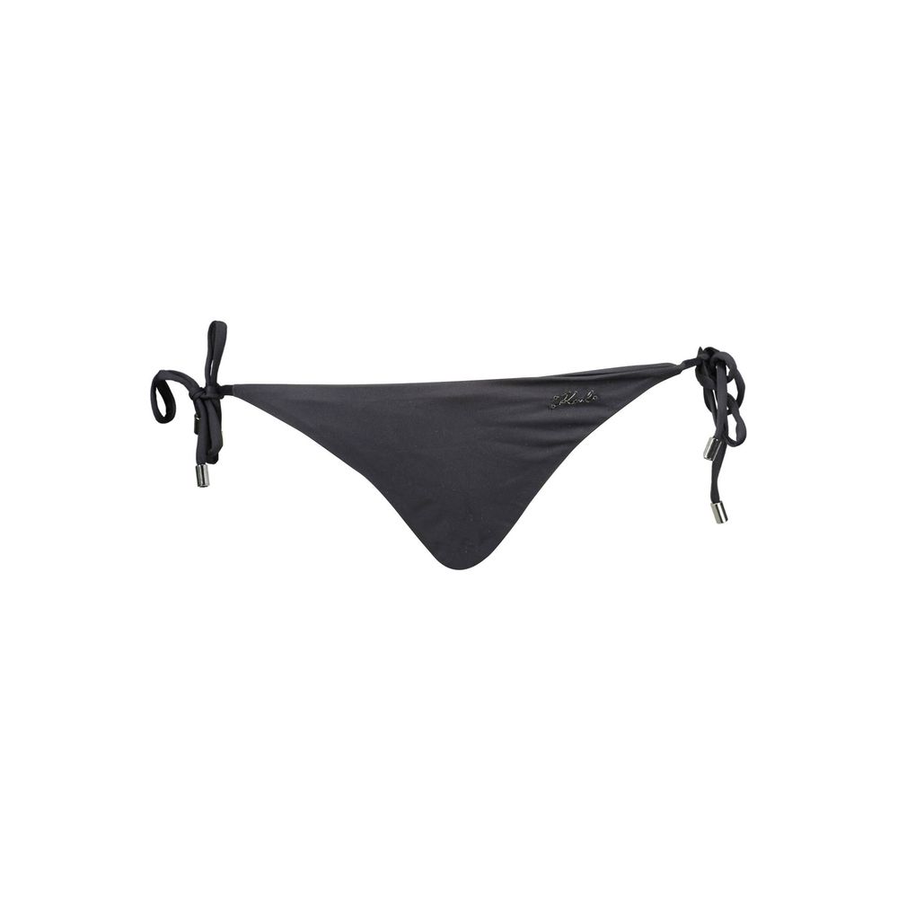 Karl Lagerfeld Schwarz Elastan Bademode