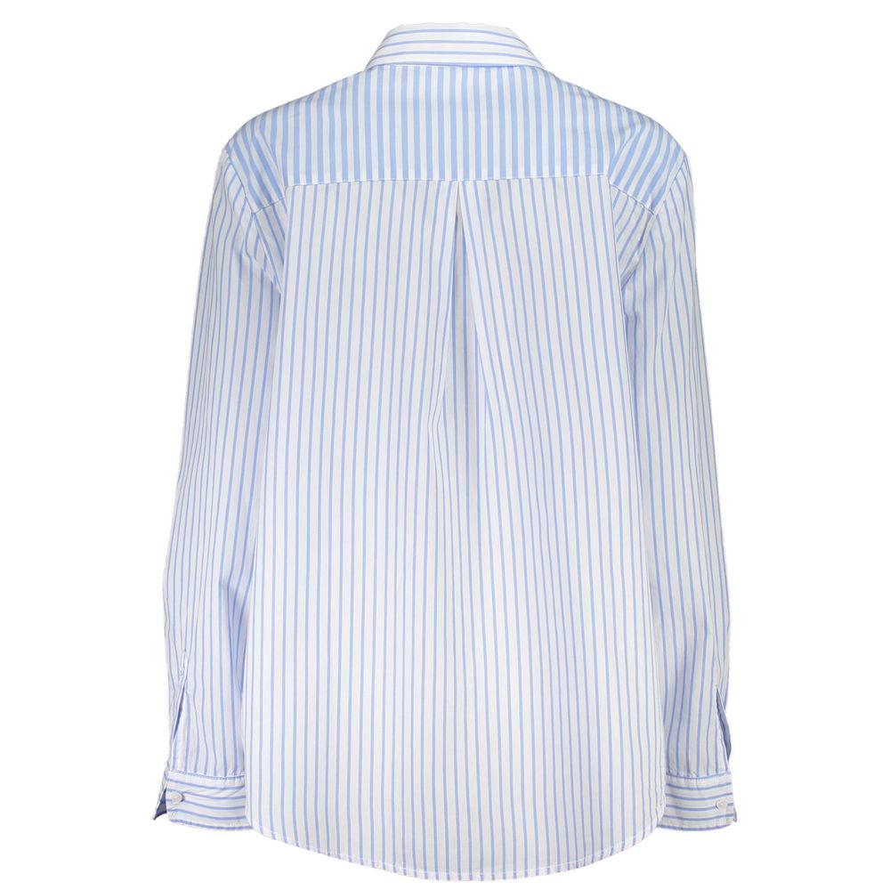 Desigual Blaues Viskose-Hemd