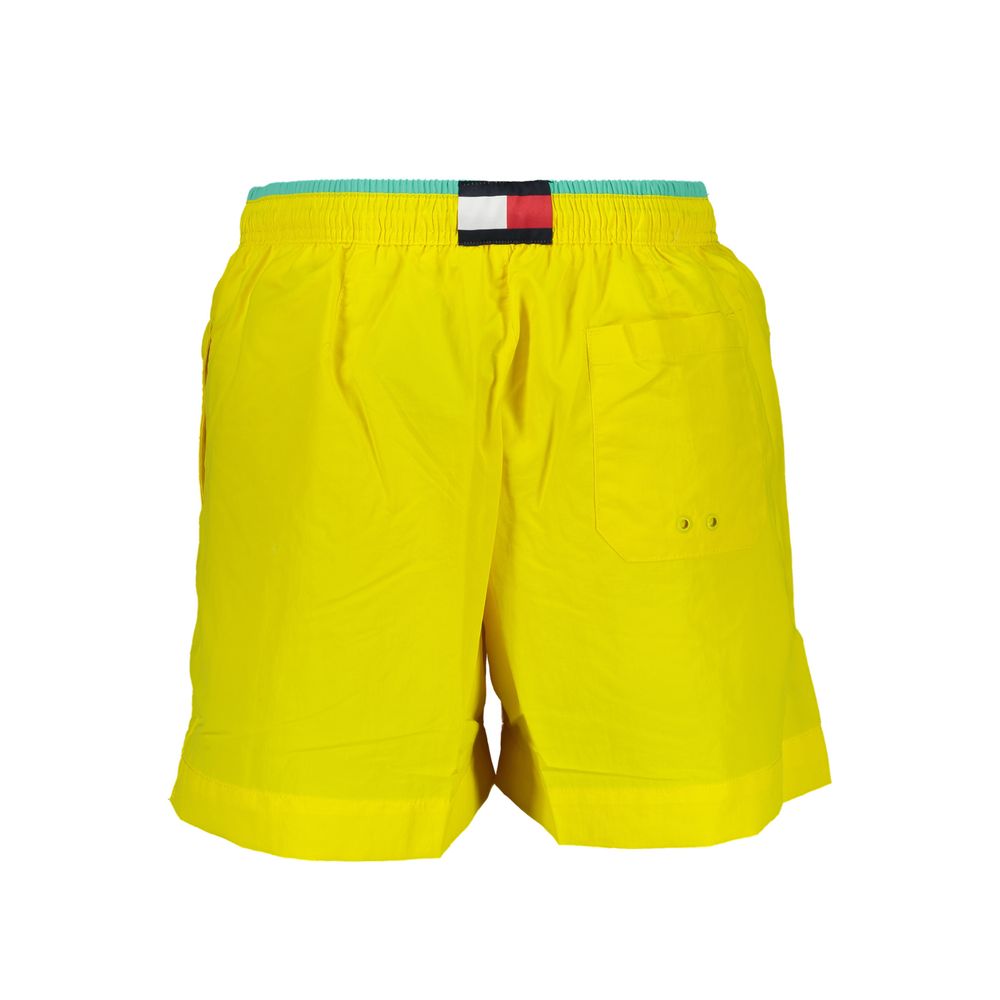 Tommy Hilfiger Gelbe Nylon-Badebekleidung